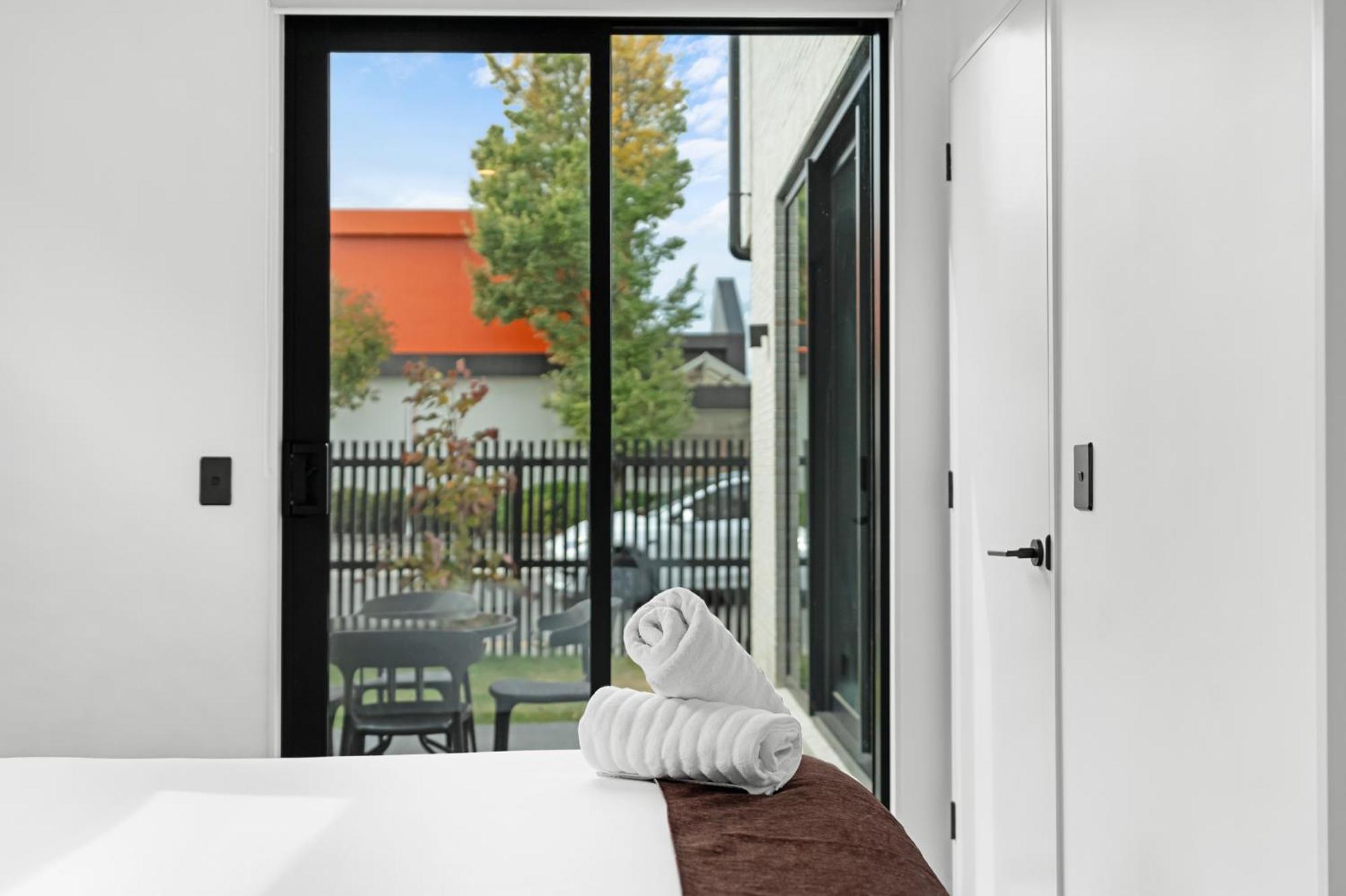 Deluxe Downtown Residence 3 Bed 3 Bath Christchurch Exterior foto